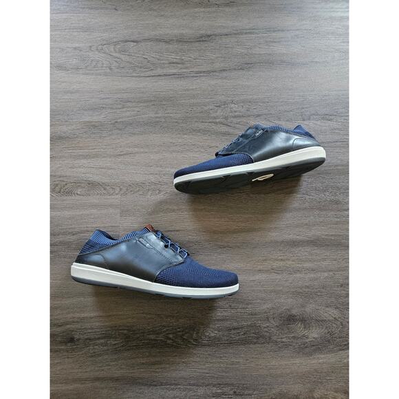 OluKai Navy Men\'s Makia Ulana Sneaker Casual Comfort Shoe Size 14 main image 4